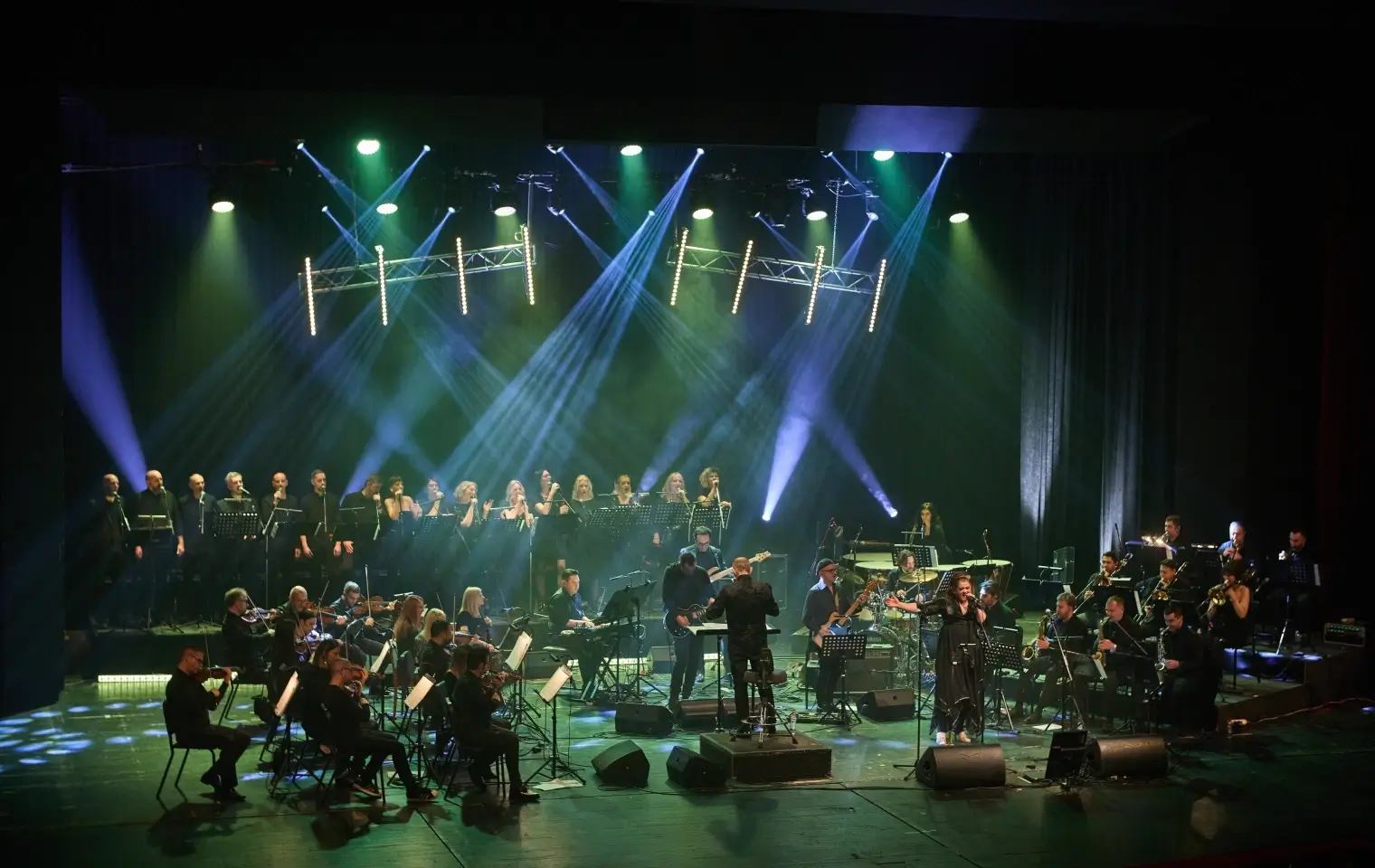 Novi Sad’s symphonic Rock Opera with vocal soloists, choir, and big band orchestra.